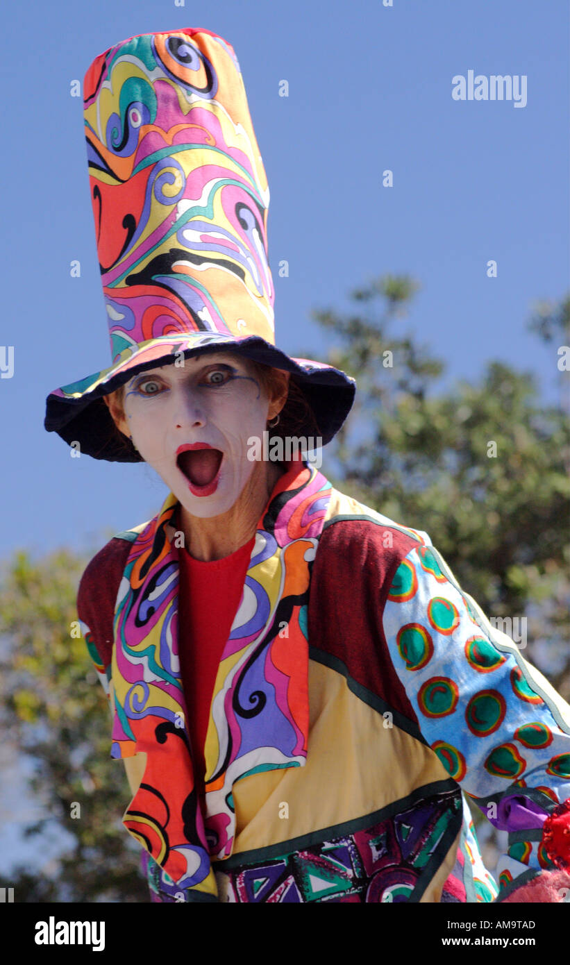 Clown stilts hi-res stock photography and images - Alamy