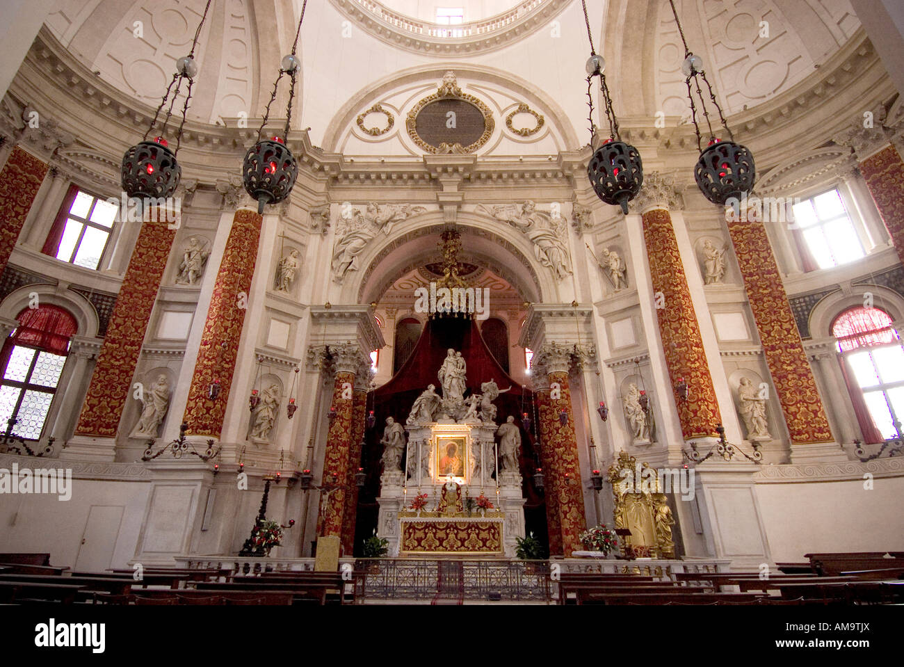 Basilica della Salute,Church of Salvation, Venice, Italy Stock Photo