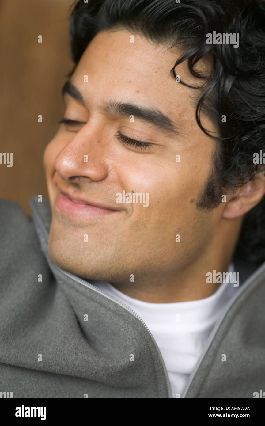East Indian man portrait Stock Photo