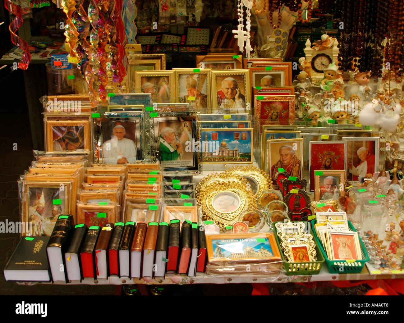 Lichen souvenirs Poland Stock Photo