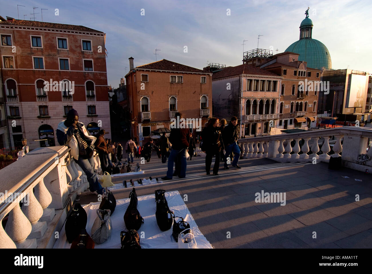 Grand Canal, Venice, Italy, ponte della stazione, station bridge, Stock Photo