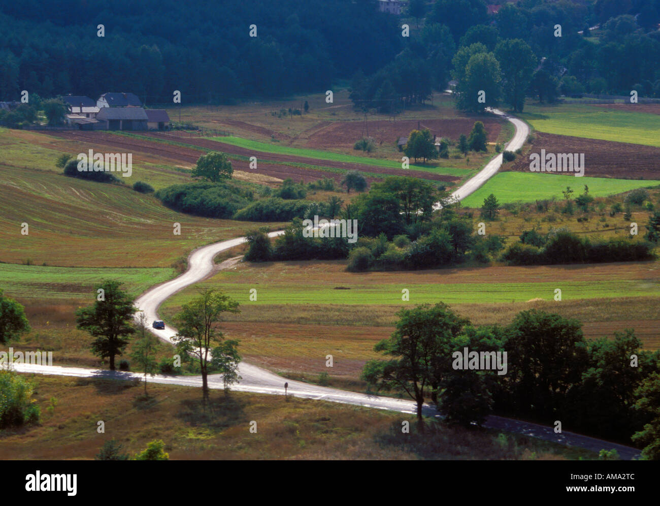 Rural summer landscape hi-res stock photography and images - Alamy
