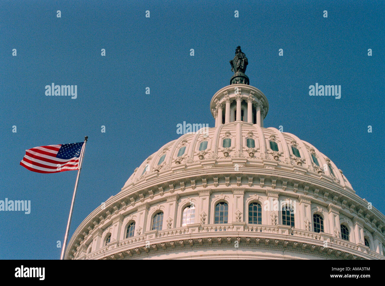 Travel, United States of America, Washington DC, Capitol building, Stock Photo