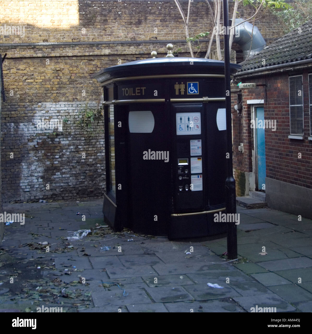Public Toilet London Stock Photo Alamy