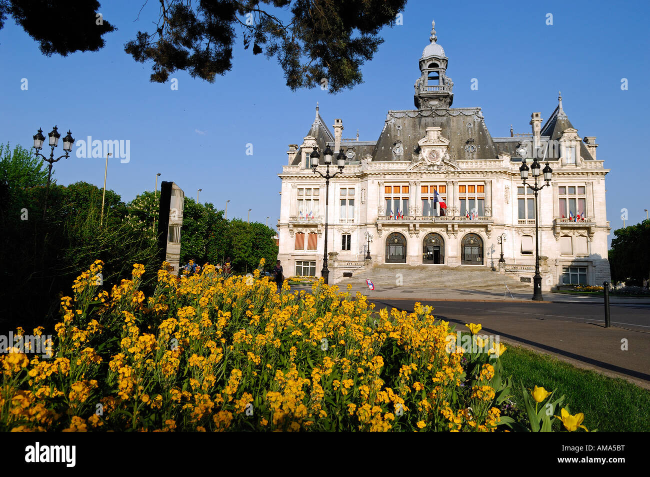 France, Allier, Vichy, city hall Stock Photo - Alamy