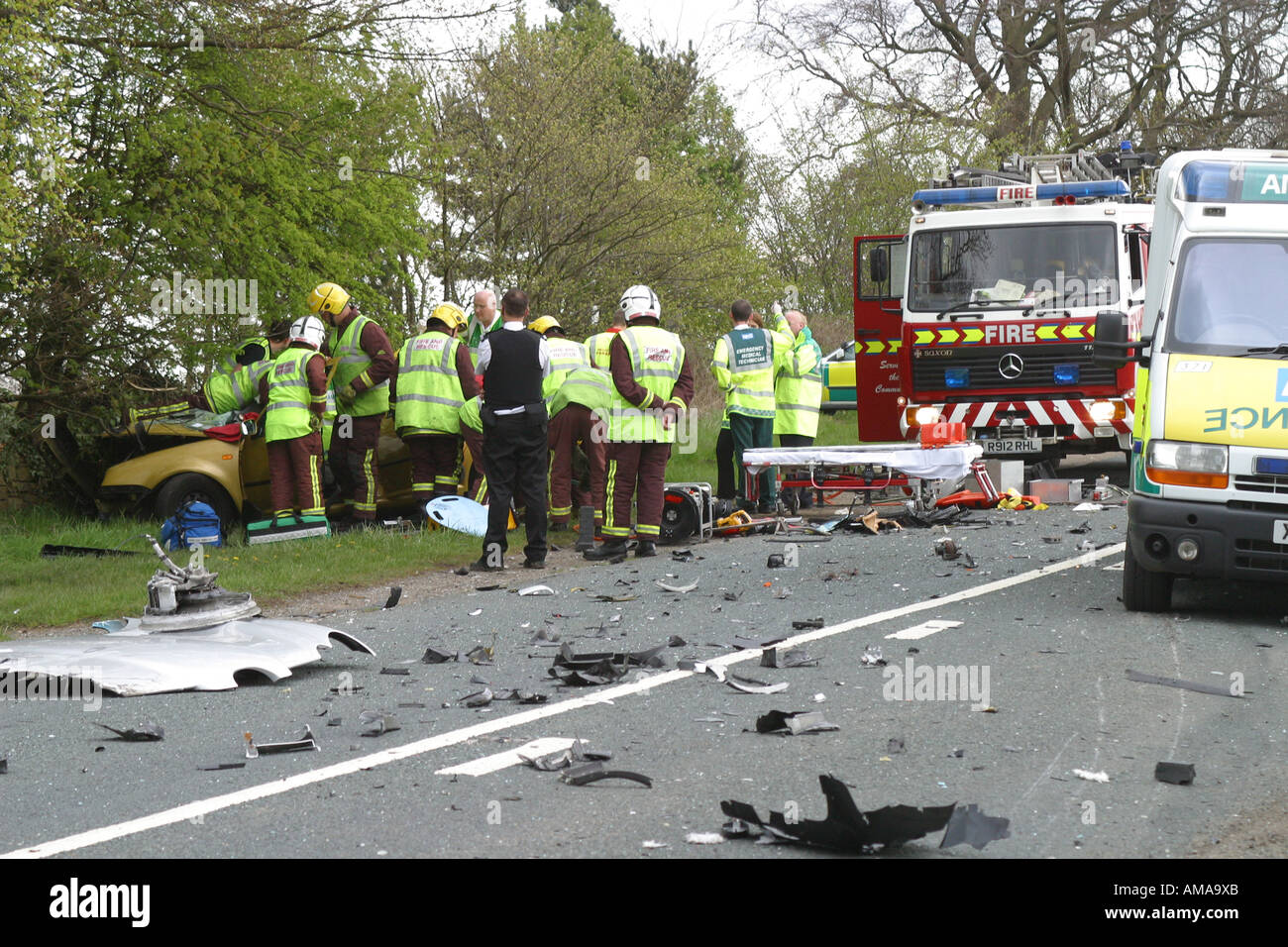 Naseem hamed car crash hi-res stock photography and images - Alamy