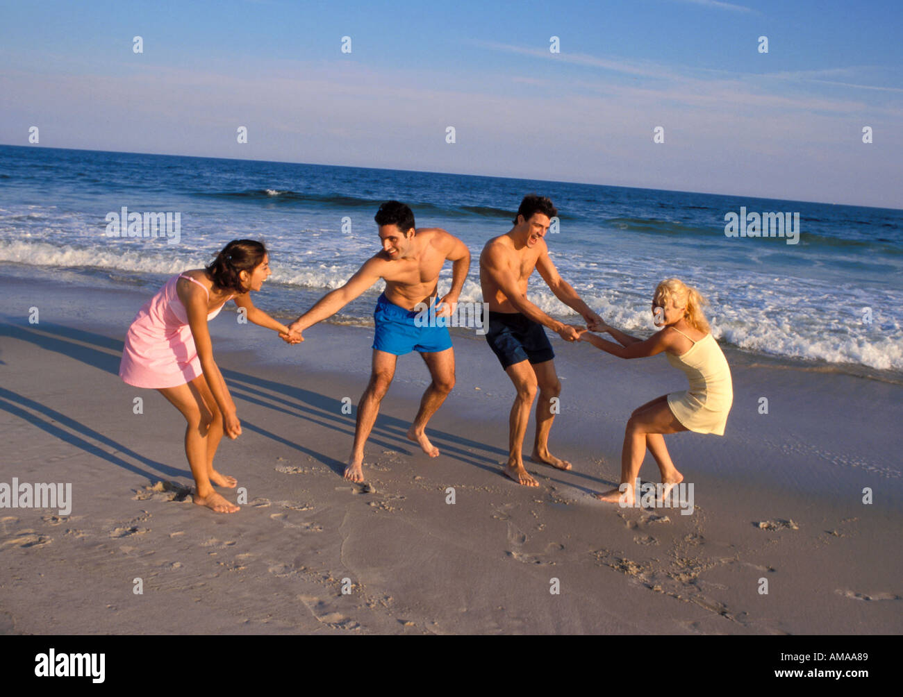 Couples play fighting hi-res stock photography and images - Alamy