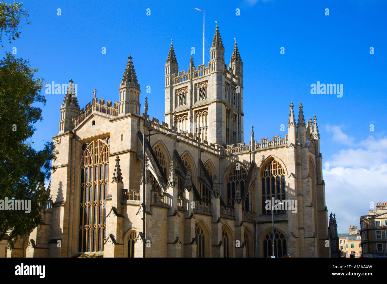 Bath Abbey Bath Somerset England Stock Photo Alamy