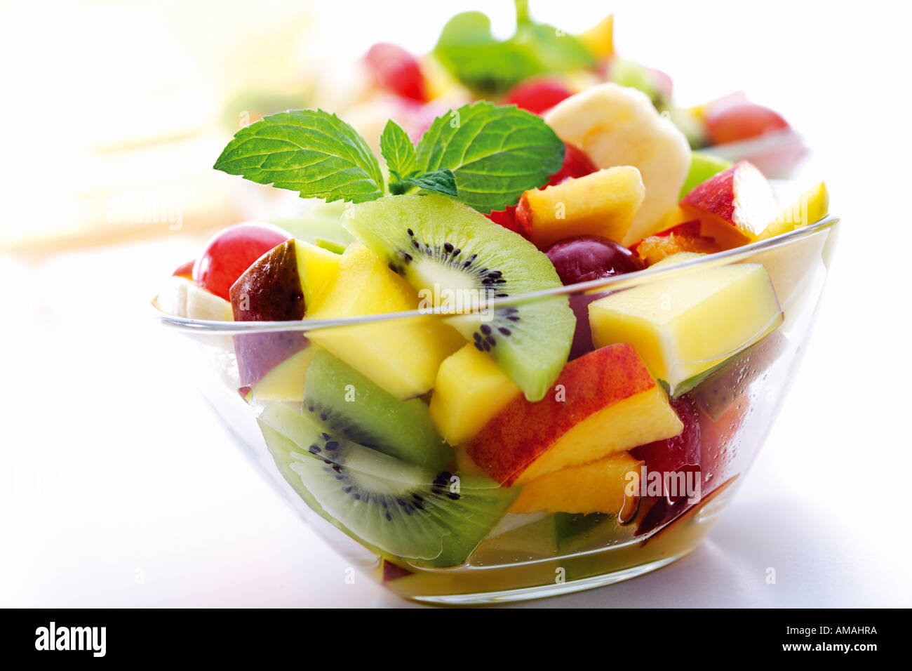 Healthy fruits salad kiwi hi-res stock photography and images - Alamy