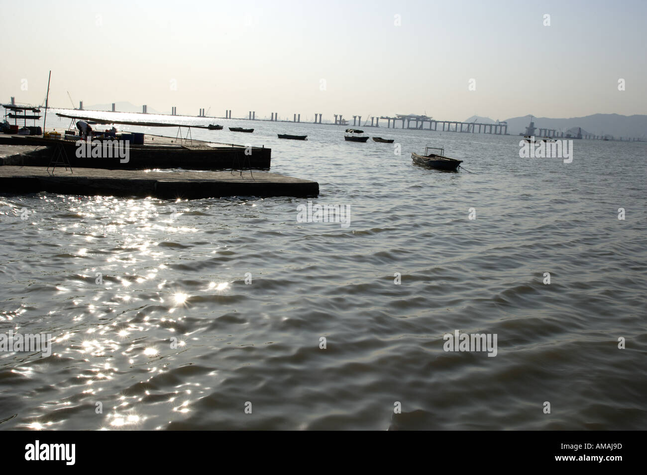 Serious water pollution in Hong Kong Stock Photo Alamy