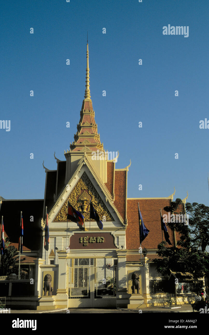 Cambodia Phnom Penh National Assembly Stock Photo Alamy