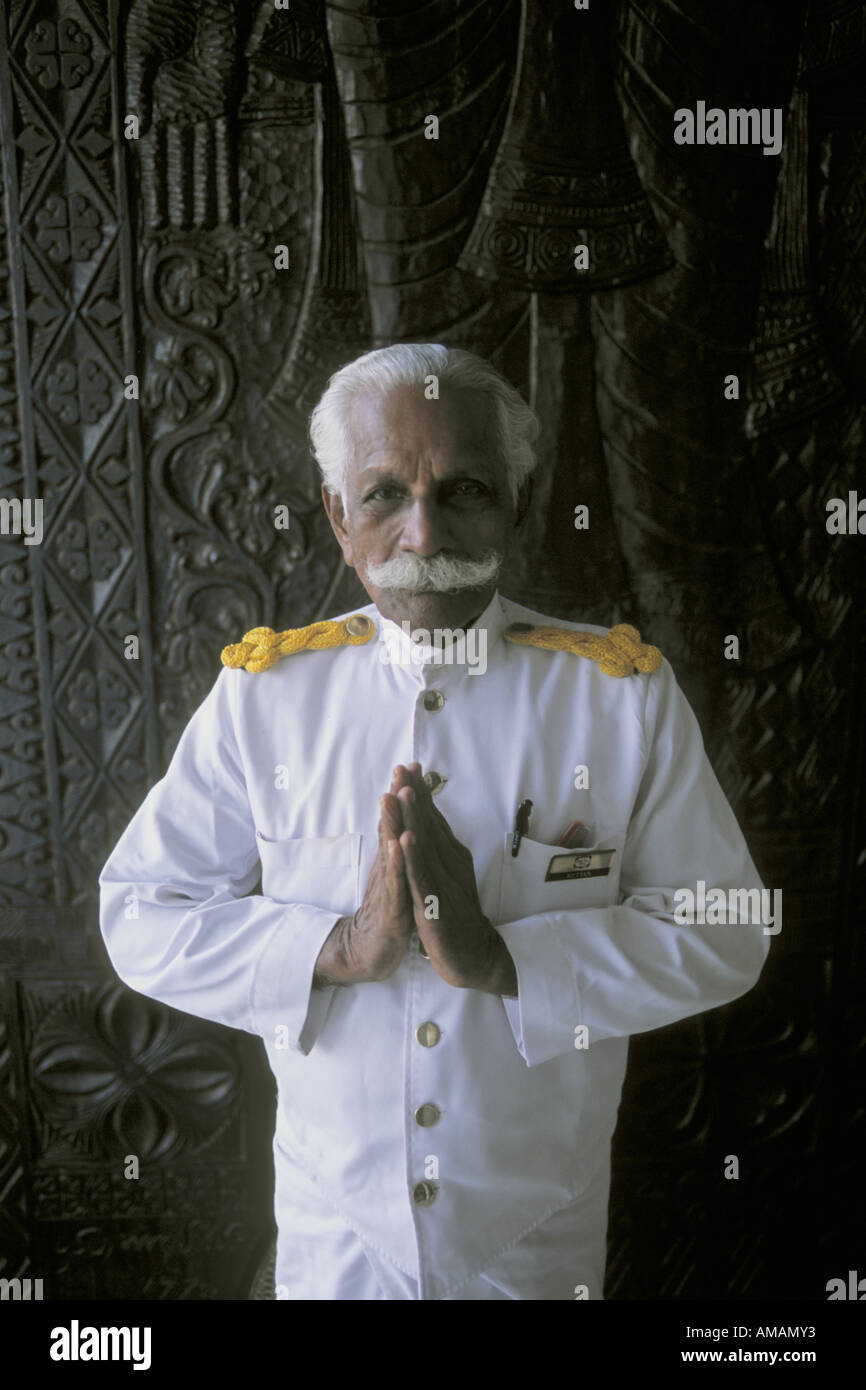 Sri Lanka Colombo Galle Face Hotel Doorman Stock Photo 8688050