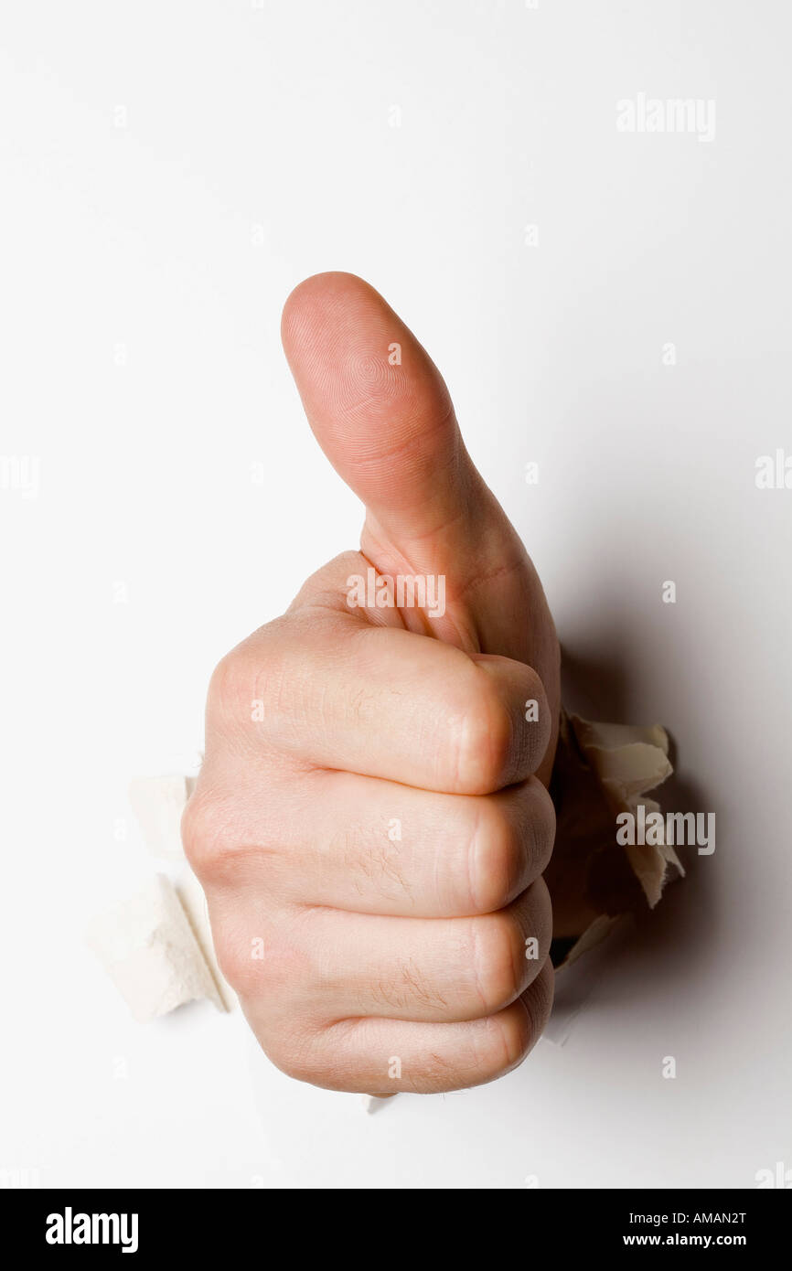 thumb through fist Heavy feeling vagina