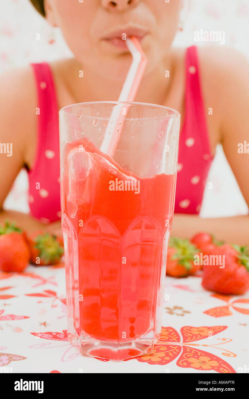 Sucking a straw hires stock photography and images Alamy