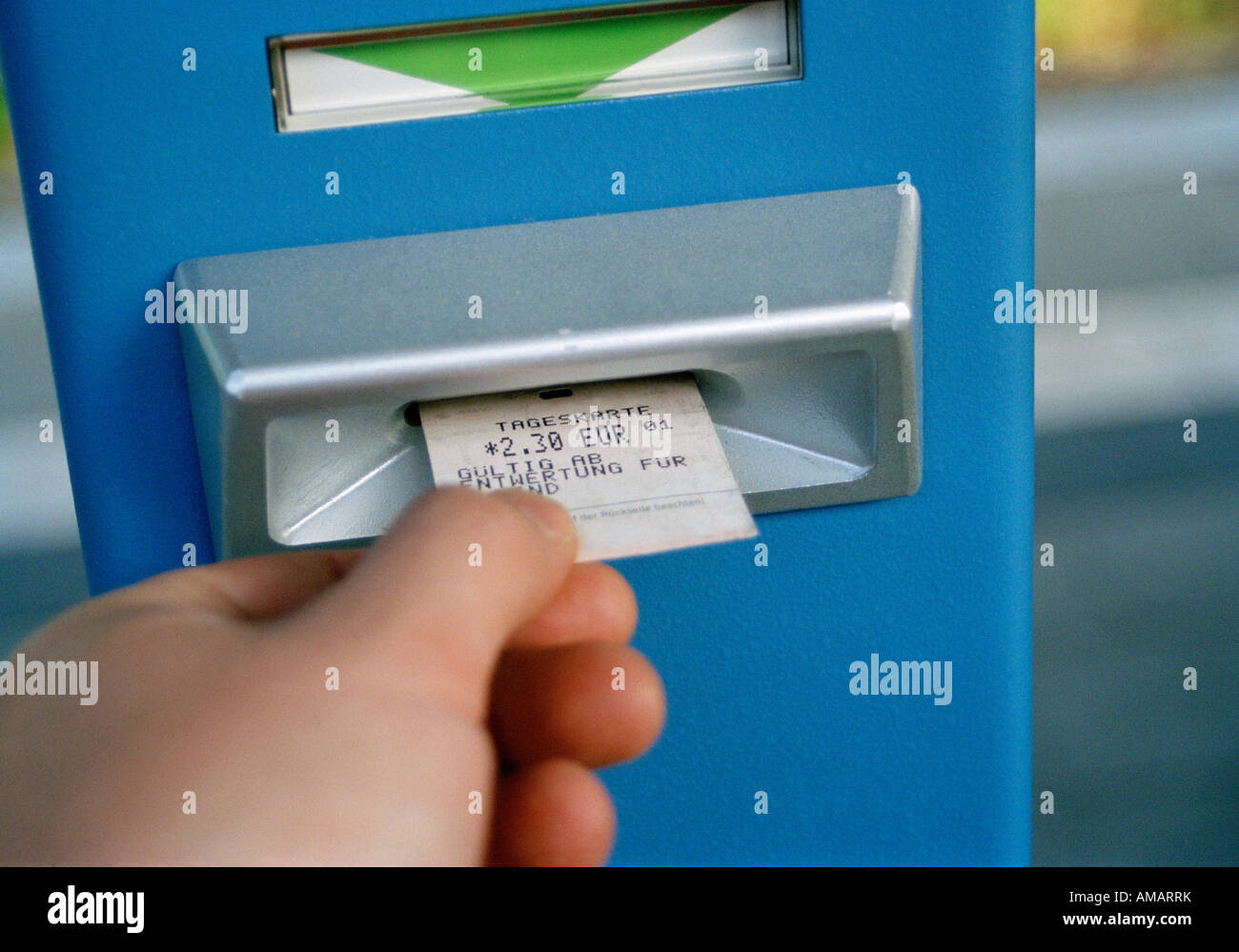 Inserting ticket hi-res stock photography and images - Alamy