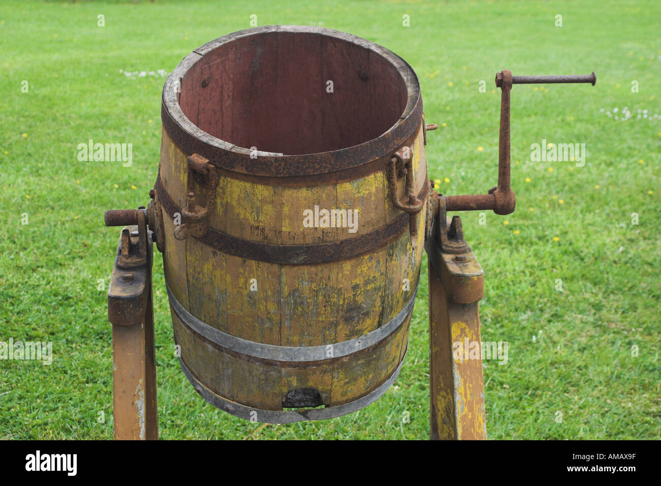 A Traditional Butter Churn At Samuels Heritage Co Waterford Ireland ...