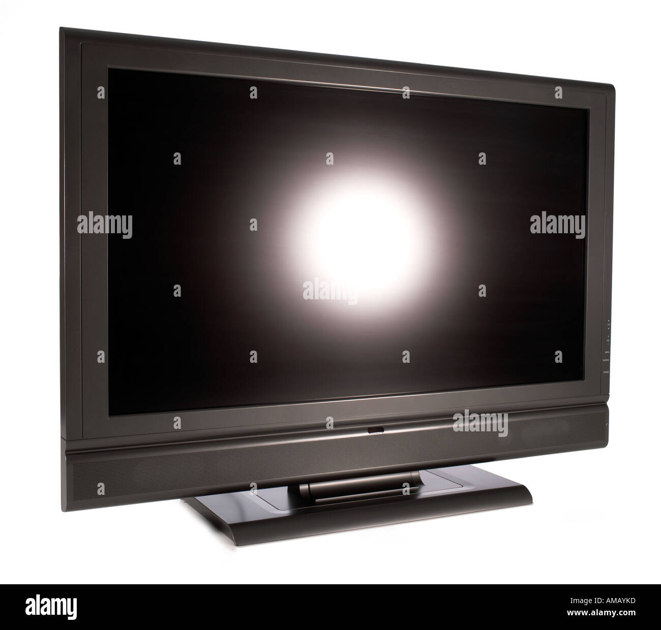Flat screen television Stock Photo Alamy