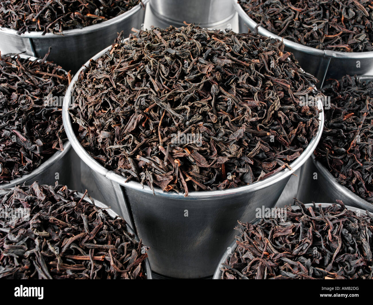 BLACK TEA LEAVES Stock Photo Alamy