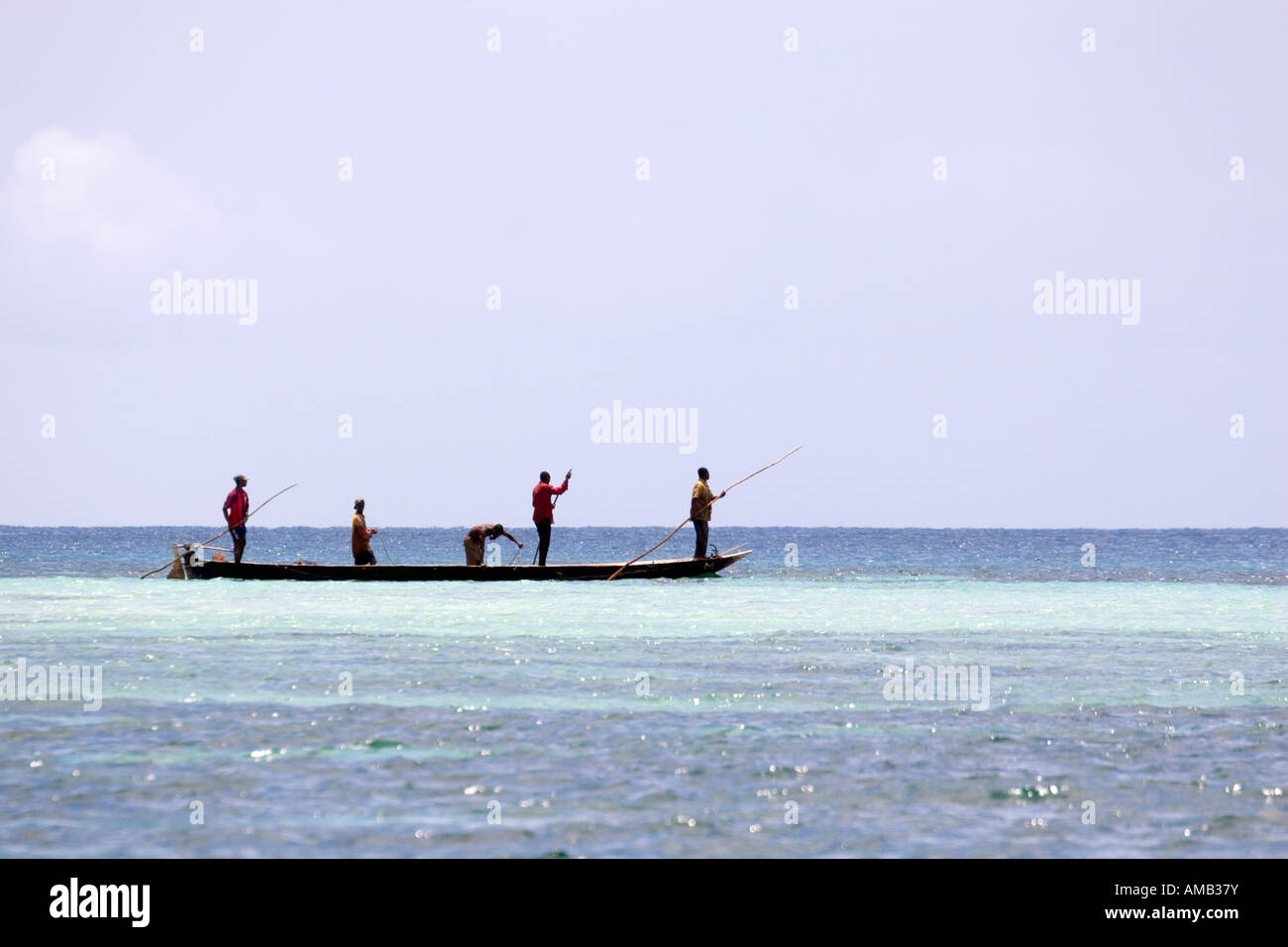 Ancienne Photo De Pêche - Homme En Pirogue Au Club De Pesca, Panama - 1960