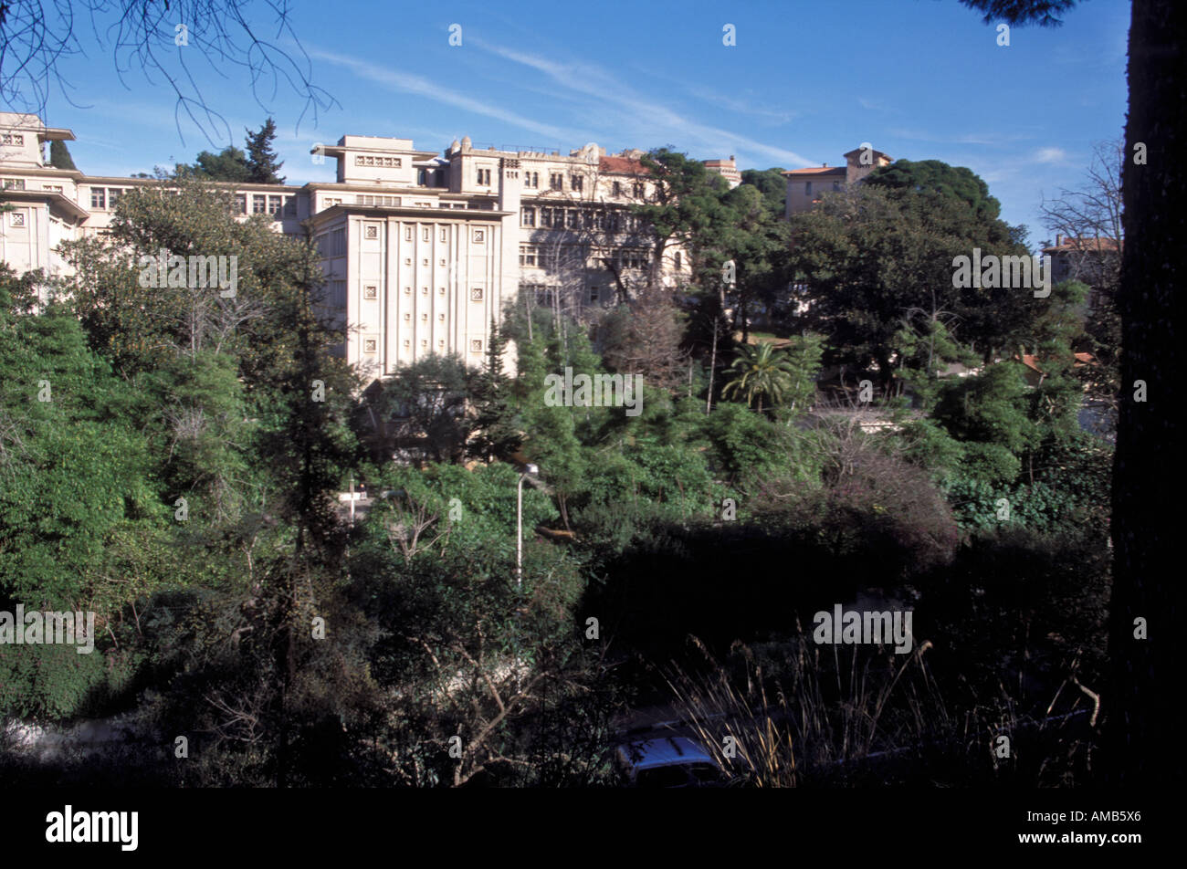 View of the Lycee Delacroix in Algiers Algeria 2003 Stock Photo