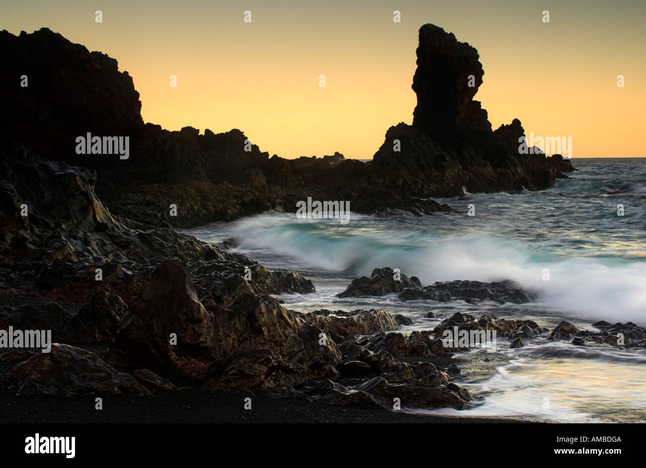 Sunset coastal landscape hi-res stock photography and images - Alamy