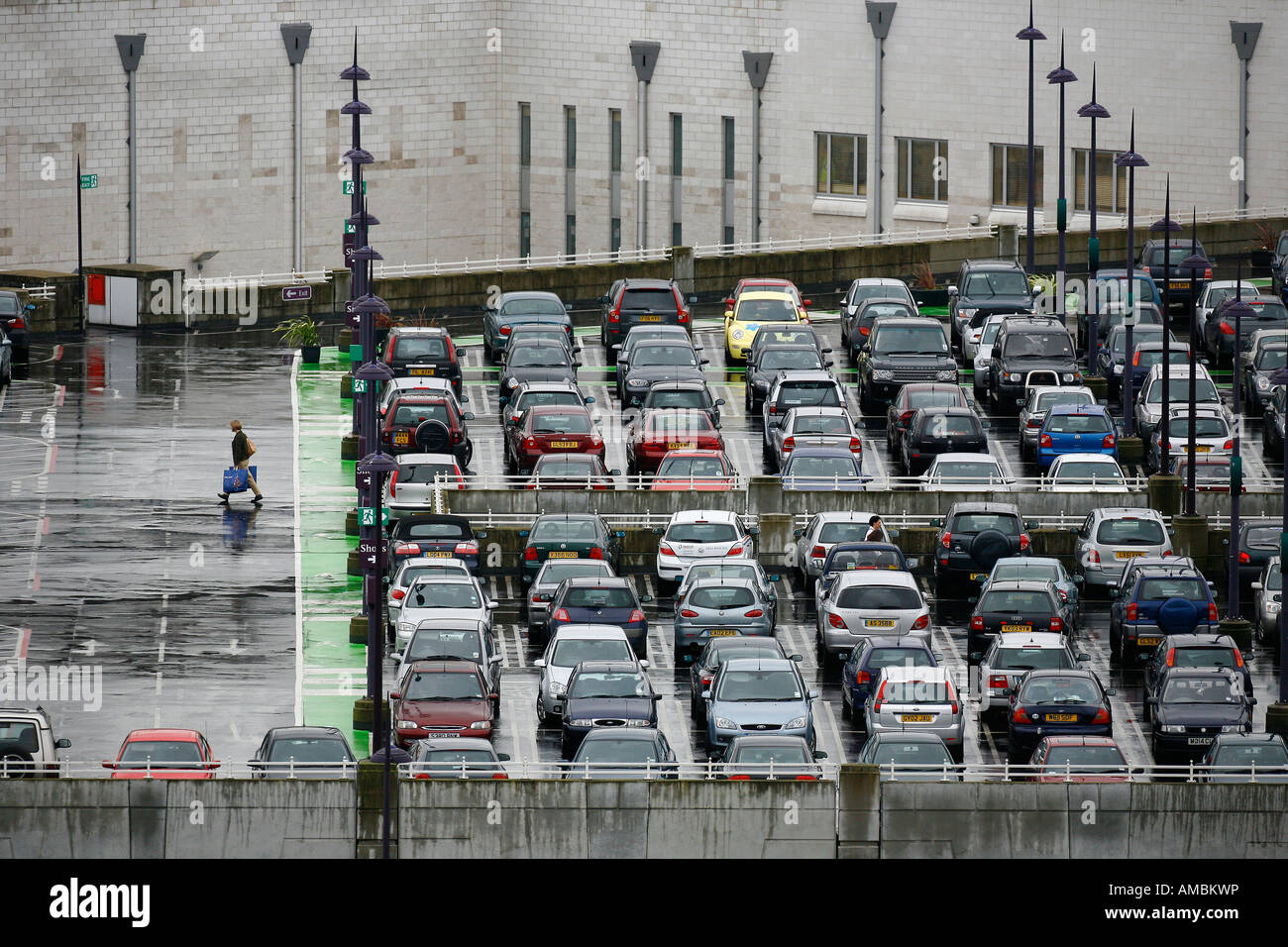 Bluewater shopping centre s car park in Kent England Picture by James
