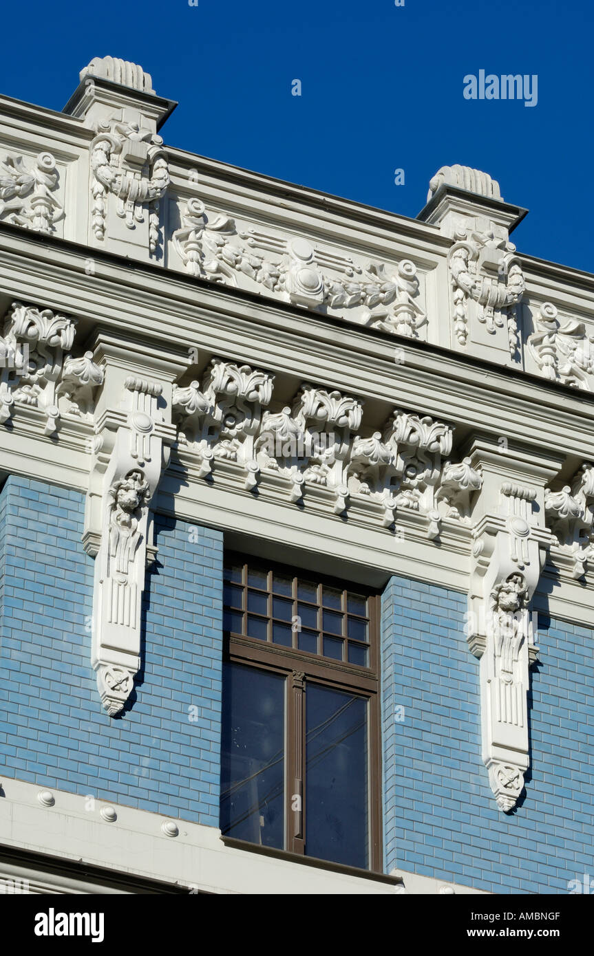 Art Nouveau Architecture, 10b Elizabetes Iela, Designed By Mikhail ...