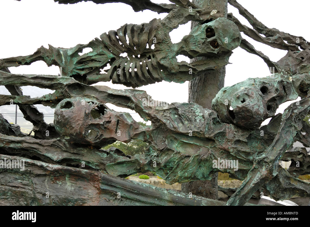 National Famine Monument, commemorating 150 year anniversary of the