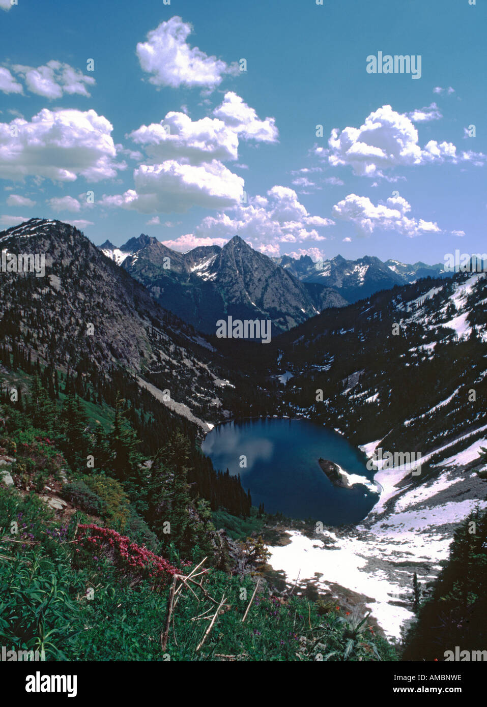 mountain range, North Cascades National Park, Okanogan County