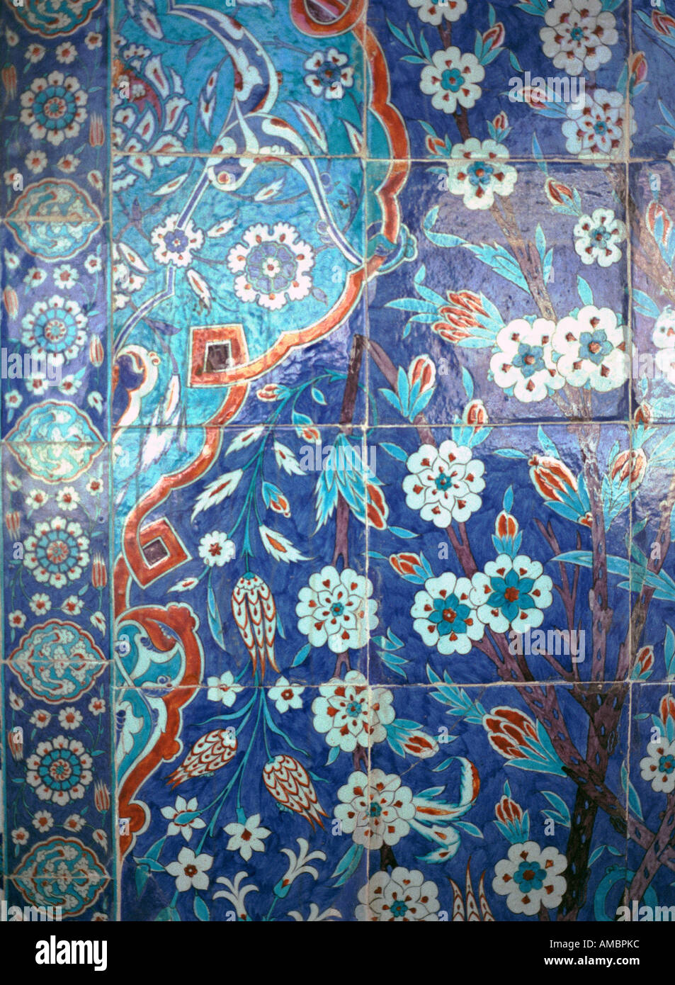 Mosque of Rustem Pasha, Tahtakale, Istanbul, Turkey Stock Photo