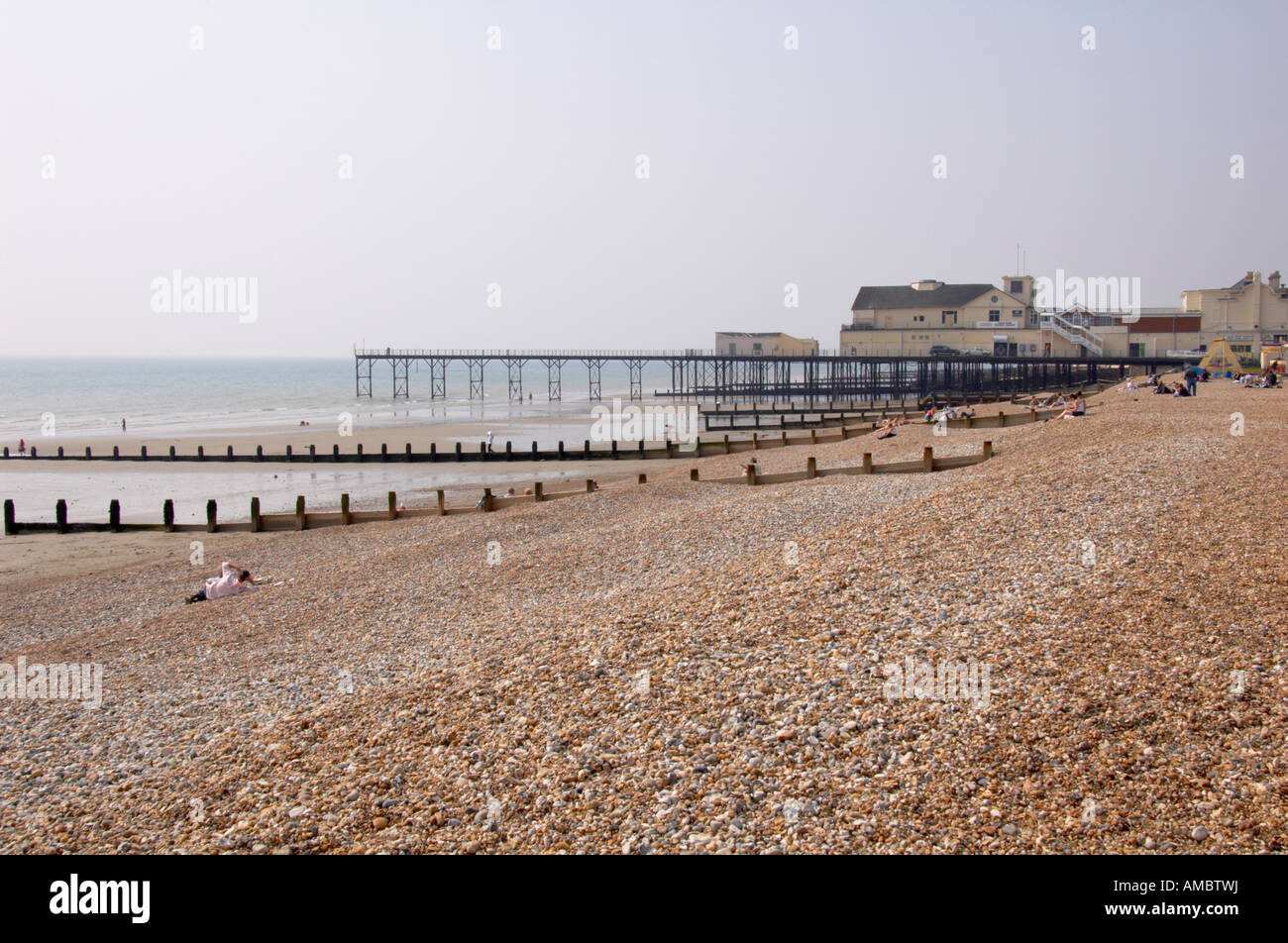 Bognor Regis Beach Stock Photo Alamy