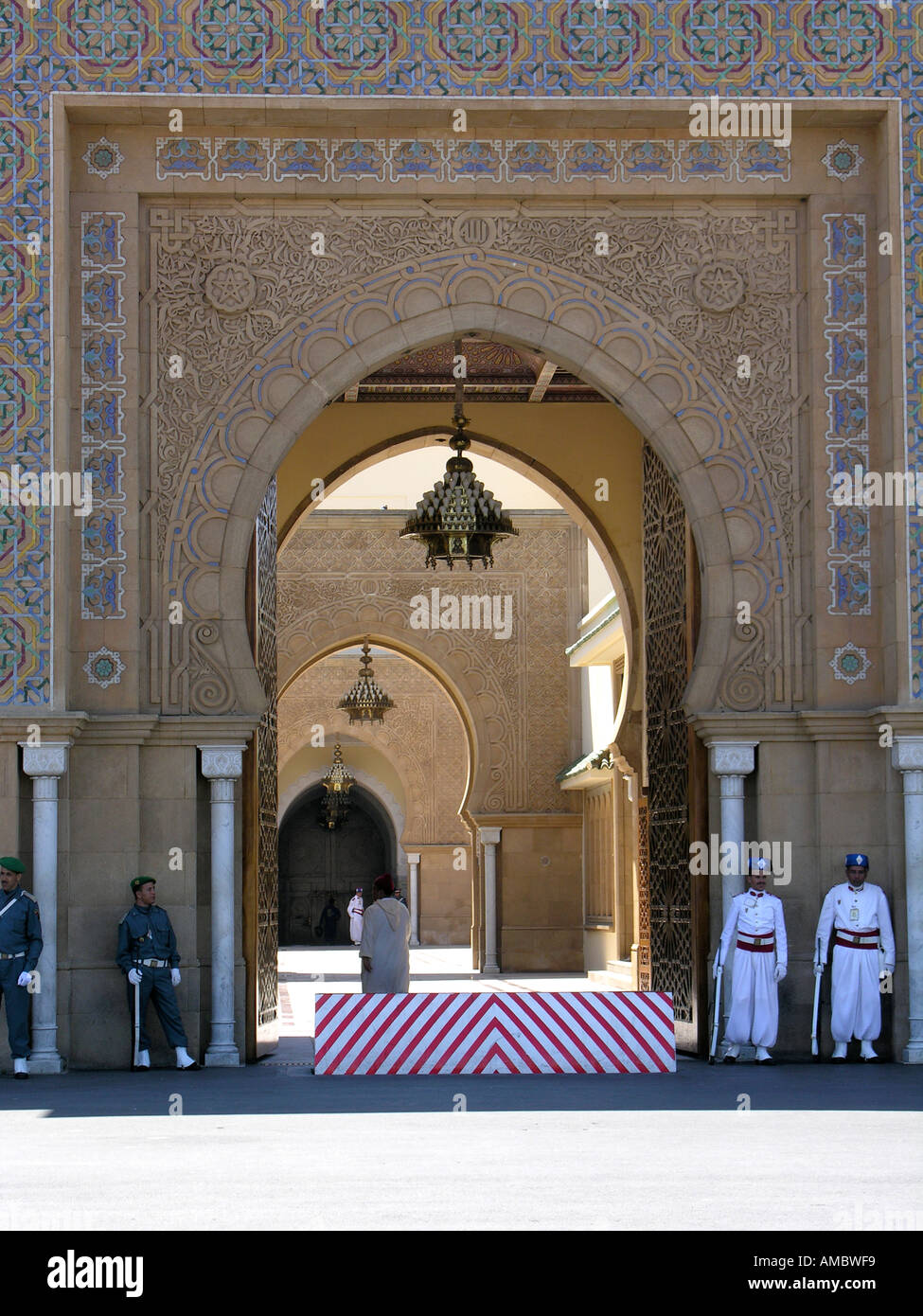 Royal Palace Casablanca Morocco Stock Photo - Alamy