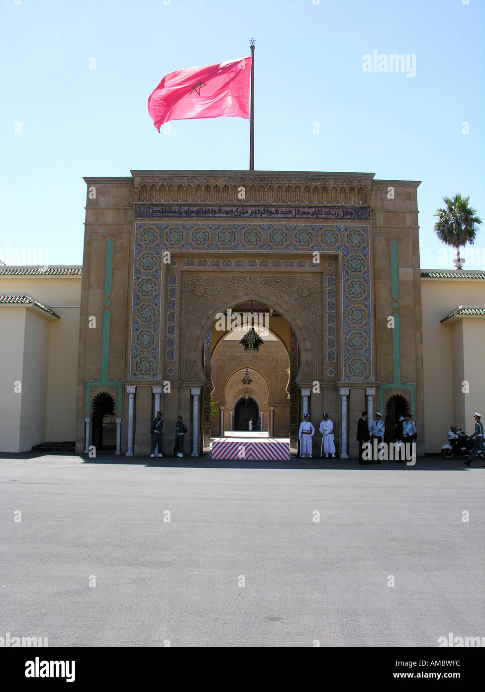 Royal Palace Casablanca Morocco Stock Photo - Alamy
