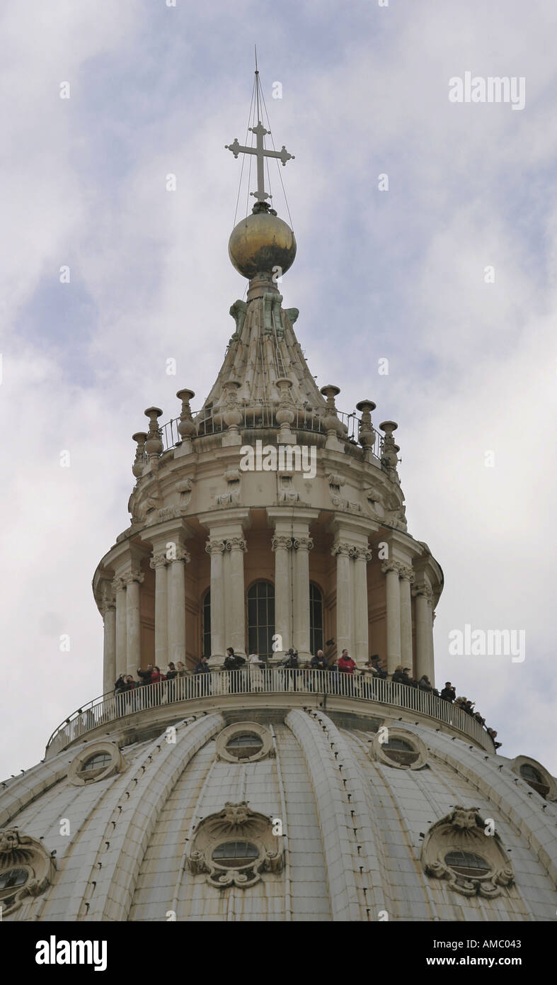 Michelangelo s Cupola St Peters The Vatican Rome Italy Stock Photo