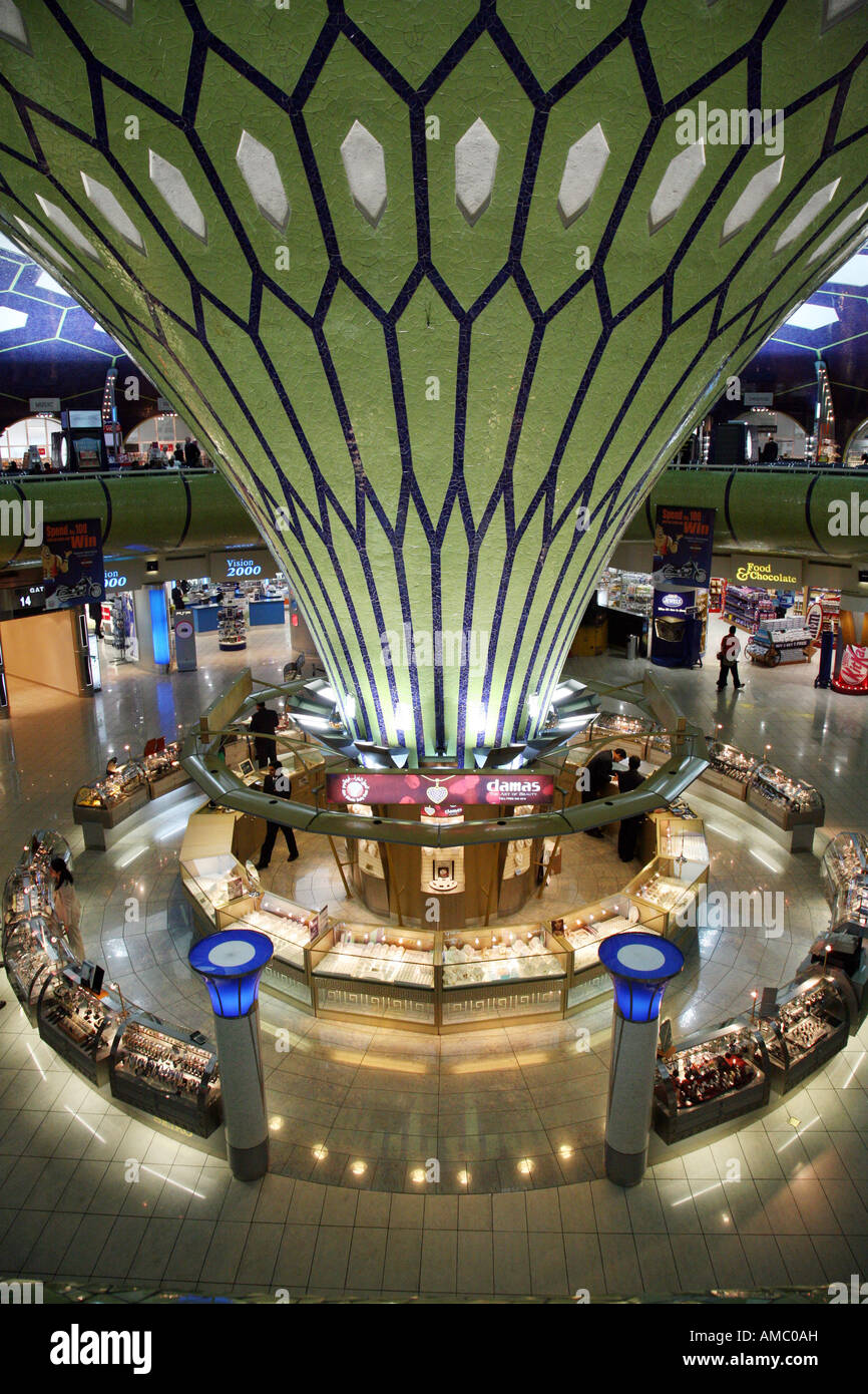 Abu Dhabi airport terminal interior, UAE, middle east Asia Stock Photo