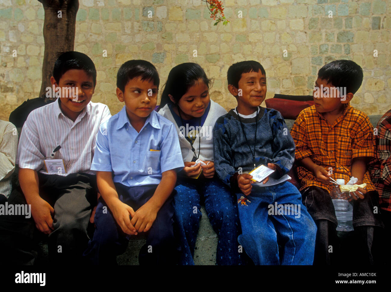 Mexican students, Mexican schoolchildren, schoolchildren, student Stock ...