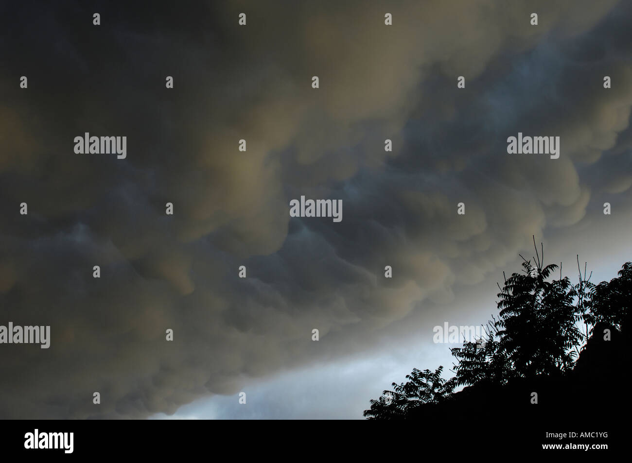 Storm cloud over hills 2006 Stock Photo - Alamy
