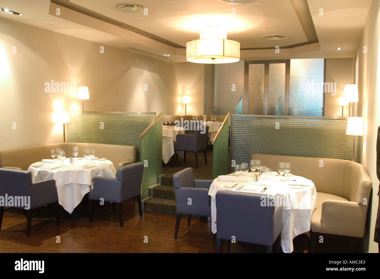 Brian Turner Restaurant Mayfair London England Stock Photo Alamy
