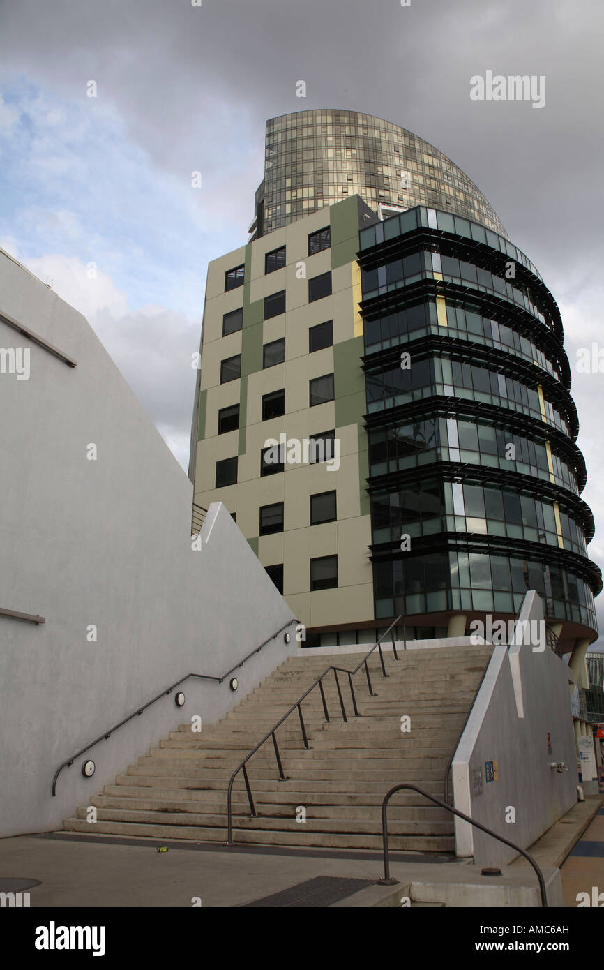 Residential building at Victoria Harbour The Docklands Melbourne Australia Stock Photo