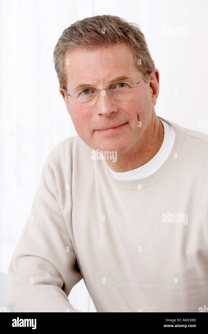 Portrait of Man Stock Photo - Alamy