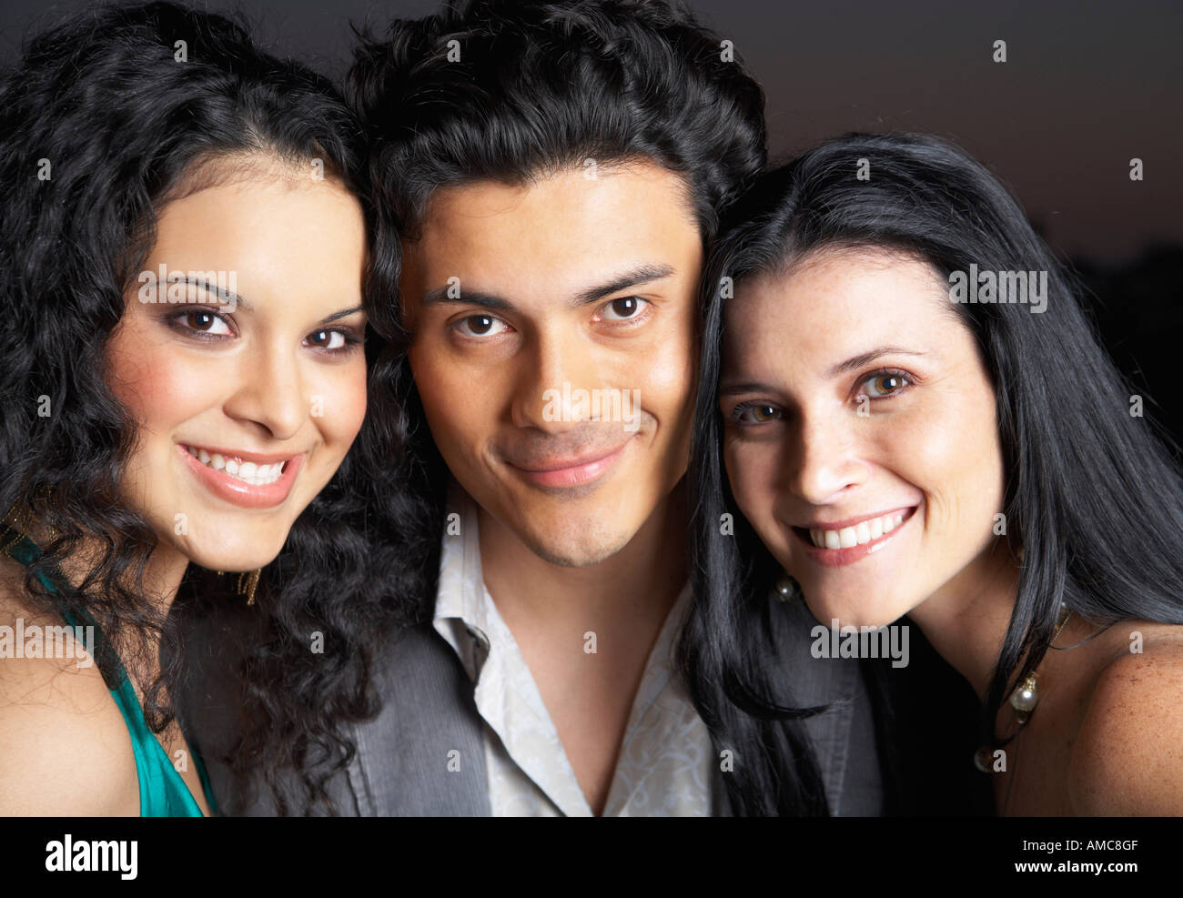 Portrait of Friends Stock Photo