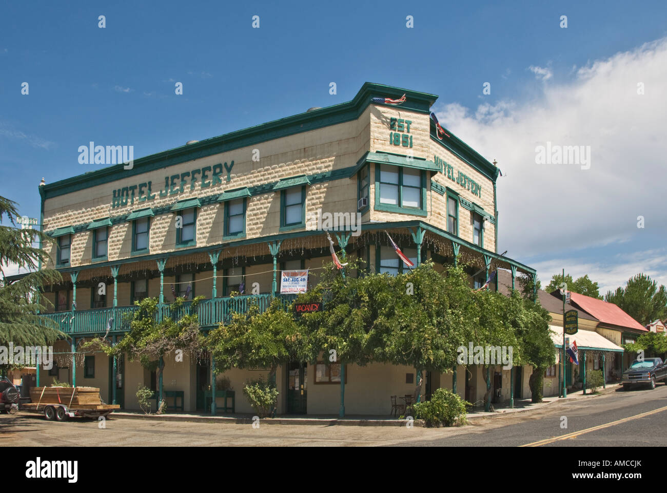 California Gold Country Mariposa County Coulterville Hotel Jeffery