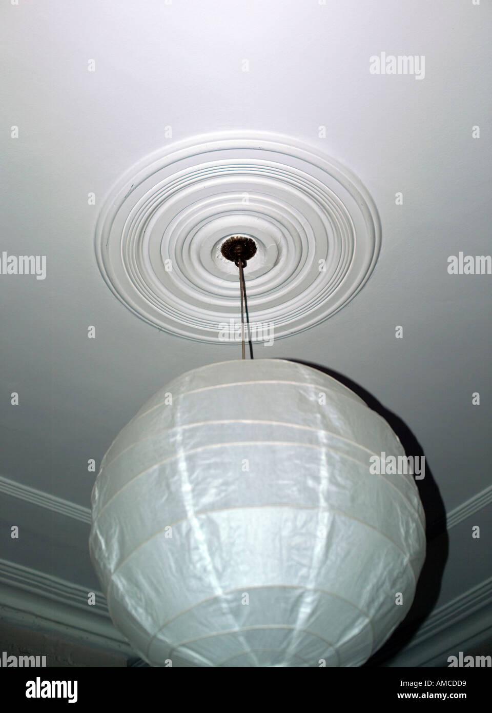 Ceiling Rose Edwardian House Stock Photo 1363416 Alamy