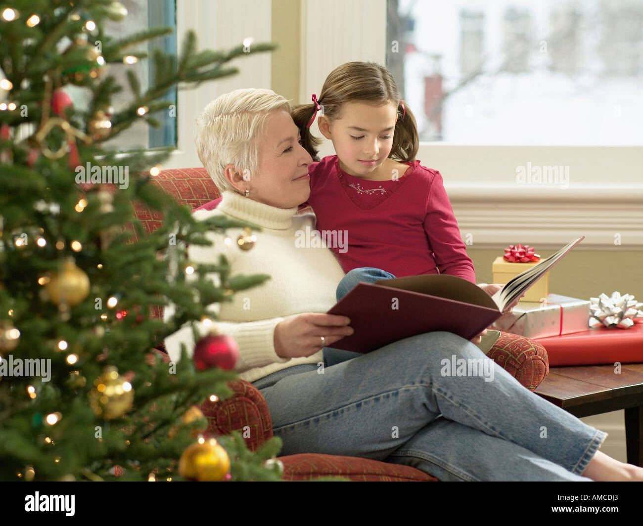 Happy old grandmother enjoy hi-res stock photography and images - Alamy