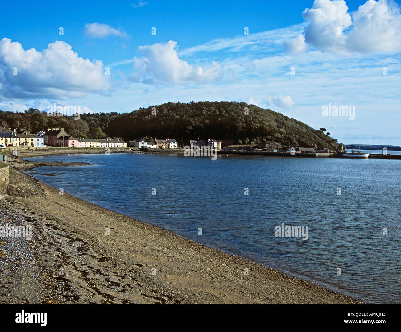 ARTHURSTOWN CO WEXFORD REPUBLIC OF IRELAND EUROPEAN UNION A small village of colorful cottages
