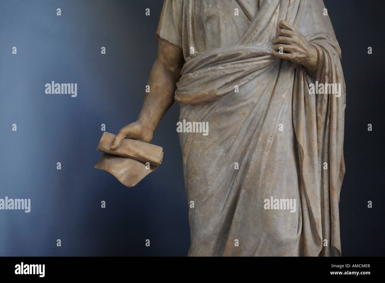 Detail of the Sophocles statue, Chiaramonti Museum, Vatican Museums ...