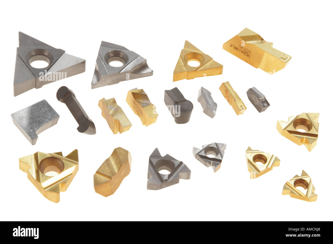 threading and grooving inserts Stock Photo Alamy