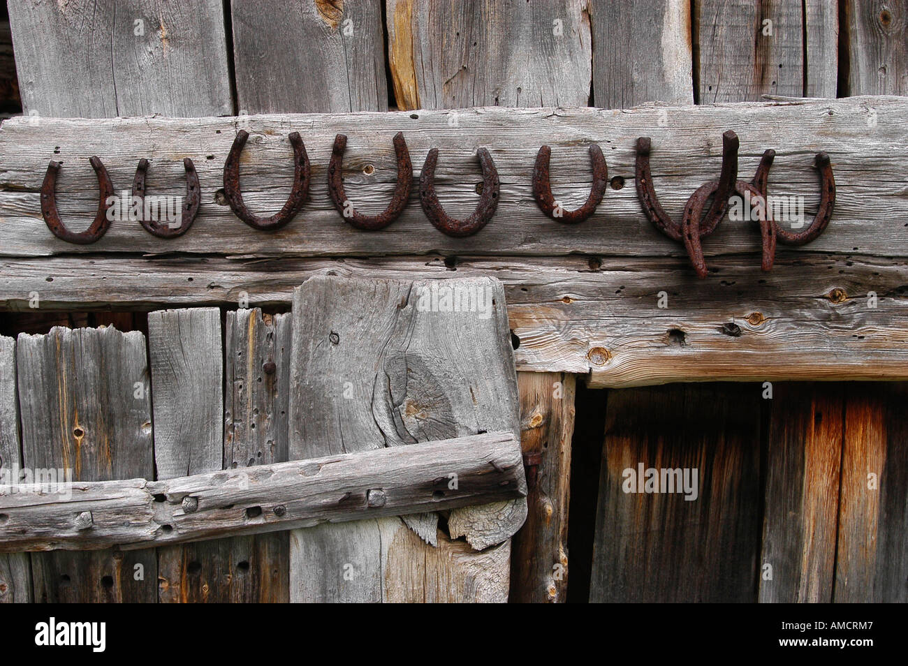 Have a horseshoe hanging around your barn? Is it up or down? - Past The Wire