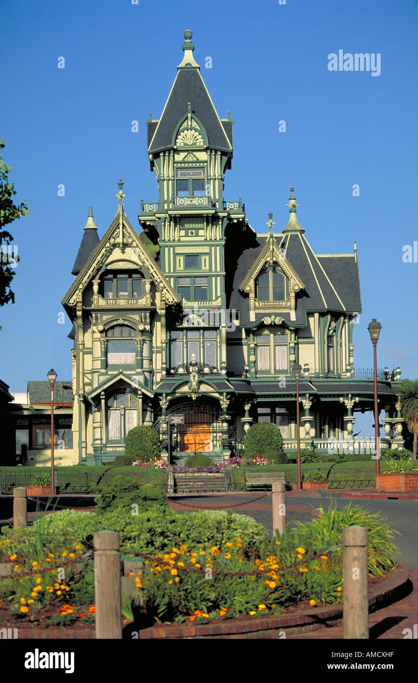 Elk241 1075 California Eureka Carson Mansion 1886 Stock Photo