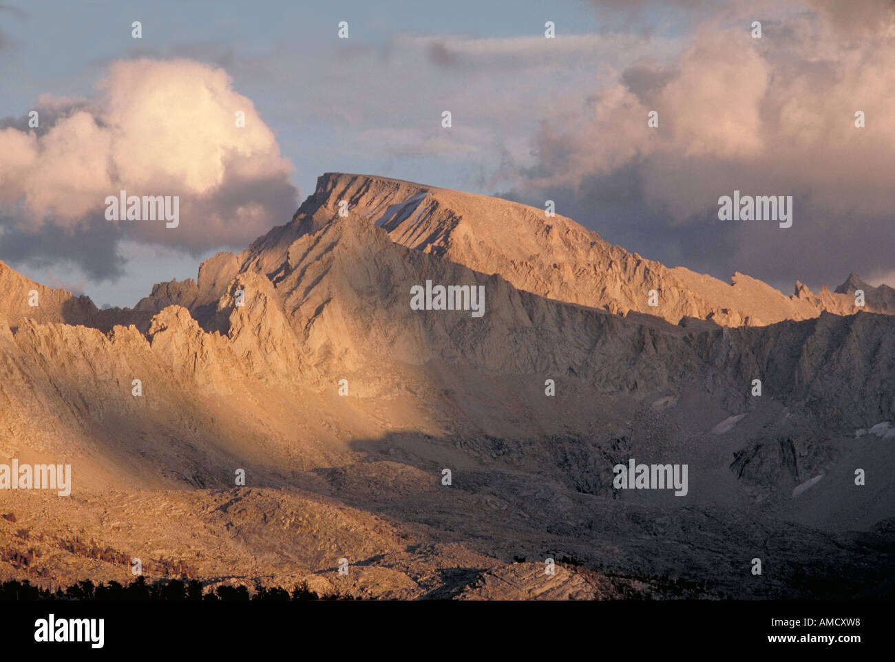 Elk261 1794 California Sequoia National Park Mount Whitney 14 494 feet highest point in lower 48 states Stock Photo